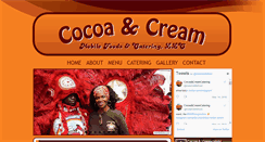 Desktop Screenshot of cocoaandcreamcatering.com